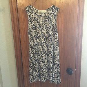 Vintage Havana Paisley Swing dress - M EUC
